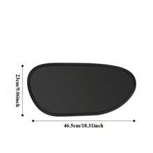 2件套夏季汽车侧窗遮阳帘，强效防晒，防静电，不遮挡视线，保持车内凉爽 - 2pcs弧形側窗遮陽擋 - 查看 3