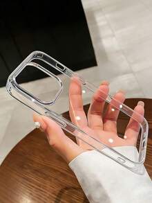 简约透明防滑防摔耐用软壳手机壳，兼容 17/17Pro/17ProMax/16 Pro Max/16/16 Pro/16 Plus/15/15 Pro Max/15 Pro/15 Plus/11/12/13/14 Pro Max/XS/XR/11 Pro/11 Pro Max/12 Pro/12 Pro Max/13 Pro/13 Pro Max/7 Plus/14 Pro/14 Pro Max/14 Plus/7 Plus/8 Plus/8/SE2，防水、防震、防刮。 - 無色 - 查看 2