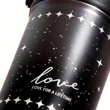 Portable 550ml Thermal Mug With A Gradient Finish Inspired By The Starry Sky And The Colors Of The Aurora, Includes A Decorative Pendant. Made Of Stainless Steel, 100% Leak-Proof And Non-Slip. Keeps Drinks Hot Or Cold For 12 To 24 Hours. Ideal For Water, Iced Tea, Coffee, Milkshakes And Other Beverages. Perfect For Use In The Office, School, Gym, Sports, Travel And In The Car. An Excellent Gift Option For Special Occasions Or Birthdays. - 所以 - 查看 3