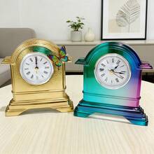 1個-樹脂時鐘模具，矽膠材質，大型樹脂桌鐘模具，適用於環氧樹脂鑄造，DIY樹脂手工藝禮品，家居裝飾 - 乳白色/矽膠 - 查看 7