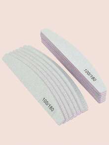 Bộ 50 dũa và đánh bóng móng tay độ nhám 100/180, dụng cụ làm móng chuyên nghiệp hai mặt, thích hợp cho móng acrylic, dụng cụ làm móng nghệ thuật, chuẩn bị cho năm học mới, chăm sóc móng, dụng cụ làm móng nghệ thuật (có thể dùng với móng giả dán). - Hồng - Xem 5
