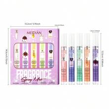5件/1件 10ml 花香室內噴霧，注入橙花、柑橘、鈴蘭、玫瑰花瓣、橙花、熱帶水果與花果混合香調，多層次持久自然清新迷人香氣，適用於室內、汽車、臥室、宿舍、辦公室、旅行、假期、派對，夏季旅行必備，全新假期禮物/度假必備 - A - 查看 8