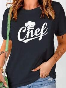 Women T-Shirts - Black - View 6