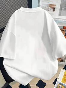 Men's Clothing, Orange, Off-The-Shoulder Top, Men's Clothing, White Top, Blouse, Pink Top, Football Jersey, Brazil, Long-Sleeved, Summer Clothing, Men's Shirt, Orange Top, Jersey, And Ninetta, % Pure Short-Sleeved Shirt For Women, Women's Shirt, Short-Sleeved, Fashionable, With Love Print, Short-Sleeved, Round Neck, Versatile, Top Kurdish - Black - View 8