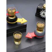1pc Party Drinking Arrow Spin Game Set With Cups, Christmas & Valentine's Day Gift - Multicolor - View 7