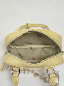 High-End Handbag Bowling Bag For Women, New Style, And Fashionable Small Square Bag, Versatile Chain Crossbody Bag - Rectangle - View 5