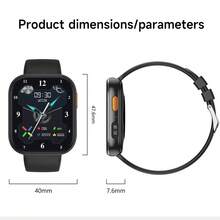 SENBONO 1000mAh 电池智能手表，男女通用，带 LED 手电筒，2.04 英寸屏幕，支持无线通话、健身追踪、睡眠监测、100 多种运动模式，是一款健身手表、运动手表和计步器手表。 - 查看 5