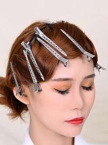 Bộ 5/10/20/50/100 kẹp tóc kim loại uốn chuyên nghiệp - Chất lượng salon, kẹp giữ nếp tóc, thích hợp để tạo kiểu, tỉa và uốn tóc - Bền, dễ sử dụng, nhẹ nhàng cho tóc. - Nhiều màu - Xem 4