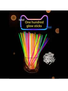 7-Color Glow Sticks, Flexible High Brightness Long-Lasting, Assorted Colors, Suitable For Concerts, Birthday Parties, Weddings, Music Festivals, Company Events, Bars/KTVs, Class Activities, Dance Rehearsals, Outdoor Night Games, And Various Gatherings - Multicolor - View 13