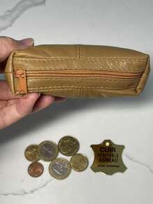 Coin Purses - Camel - View 3