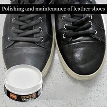 160g Leather Cleaning Cream All-Purpose Leather Cleaner Sofa Shoe Bag Stain Remover Refreshing Maintenance Care Paste - View 6
