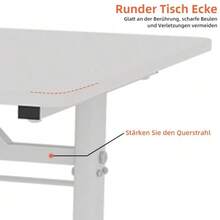 Home Office Desks - White - View 9