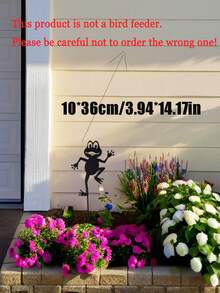 1 件复古乡村金属花园鸟浴盆，户外野生动物喂食器，耐候叶子图案设计，无需电线，无需电池，适合后院喂鸟，吸引小鸟，庭院和草坪装饰，是送给鸟类爱好者的完美礼物 - 彩色 - 查看 11