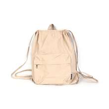 1pc Minimalist Lightweight Drawstring Backpack, Casual Sports Bag, Unisex Design - Multicolor - View 7