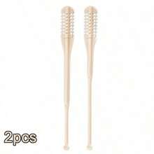 6pcs 2-In-1 Manual Nose Hair Trimmer & Ear Wax Remover Kit - Dual-Action  Hair Grooming Tool With Ear Picker, Portable 360° Rotating Design For Hygiene Care (Stainless /Plastic) - Ideal For Travel & Use For - Xem 5