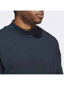 Sudadera unisex Adidas, nueva camiseta de entrenamiento de baloncesto, fitness y casual de cuello alto y manga larga, primavera 2026, JE3769 - Cielo nocturno azul - Ver 4