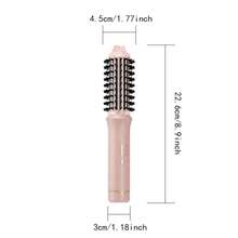 USB Rechargeable Heated Hair Straightener & Curler, 32mm Curling Iron With 3 Temperature Settings, Tangle-Free Curling At Any Temperature - Multicolor - View 7