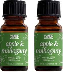 CANDECraftCo Premium Fragrance Oil U2013 Diffuser Oils Fragrances Scented For Home, Candle Soap Making Supplies, Aromatherapy Blends For House (0.34 Fl Oz) (2-Pack, Apple + Mahogany) - ColorA - View 1