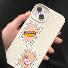 50 miếng dán hình hoạt hình dùng trang trí laptop, sổ lưu niệm, hành lý, đồ tự làm, quà tặng sáng tạo. - 1 Set - Xem 3