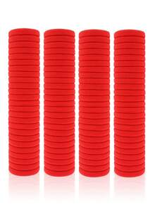 10/50/100/200PCS Dây buộc tóc đuôi ngựa màu đỏ độ đàn hồi cao, dây buộc tóc thời trang đơn giản thanh lịch không đường may, dây buộc tóc độ đàn hồi cao không gây chặt, bền và không dễ đứt, phụ kiện thiết yếu cho sinh hoạt hàng ngày tại nhà, văn phòng và gia đình, phù hợp cho tóc ngắn, buộc đuôi ngựa cao, buộc đuôi ngựa thấp, búi tóc, tóc mái, phụ kiện tóc thiết yếu mùa hè, phù hợp cho thể thao, thể hình, yoga, bơi lội, làm việc, giải trí, chụp ảnh, chân dung, hẹn hò hàng ngày, tiệc tối, ăn tối, tạo kiểu tóc, biểu diễn sân khấu - Đỏ - Xem 3