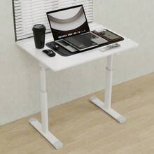 Home Office Desks - White - View 11
