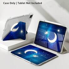 Ốp bảo vệ máy tính bảng Moon1pc kèm chân đế, tương thích với Honor Pad 8/9/10, Honor GT 11.5inch/X7/X8A/X9/X8Pro/X9Pro/V9/V8 Pro, MatePad SE 11inch/MatePad 11inch/11.5inch, MatePad Pro, cũng như các mẫu Apple thế hệ thứ 10/11 năm 2025 (A16). Có thể gập lại chống cong vênh, các góc được gia cố bằng silicon, tự động bật/tắt màn hình, khe cắm bút tích hợp, chân đế điều chỉnh nhiều góc độ - Bảo vệ hoàn hảo hàng ngày, món quà lý tưởng. - Nhiều màu - Xem 8