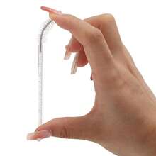 100支一次性睫毛膏刷头，水晶眉刷（适用于睫毛嫁接），带收纳盒的睫毛刷 - 白色 - 查看 11