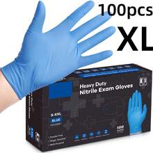 100pcs Per Pack, Available In Deep Pink And Light Purple. Disposable Nitrile Gloves. Sizes: S, M, L, XL. Durable, Waterproof, And Thickened, Suitable For Household Cleaning. Also Applicable For Kitchen, Bathroom, Cleaning, Tattooing, Beauty Care, Hair Coloring, Pet Care, Beauty Salon, Cleaning Supplies, Kitchen Essentials, Etc. New In 2026 Essential Cleaning Tools - 100pcs - 查看 14