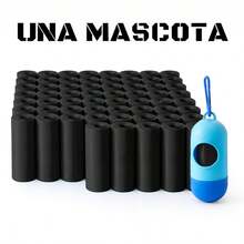UNA MASCOTA Megapack Hygiene Set: 61 Rolls For Feces And Portable Capsule - View 1