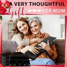Schwarze MOM Geschenkbox 55,5 x 19 x 6,6 cm, leere Buchstabenförmige Blumenbox für Muttertag, Geburtstag, Jahrestag, Rosen-Arrangements und Blumengeschenke - Übersicht 6