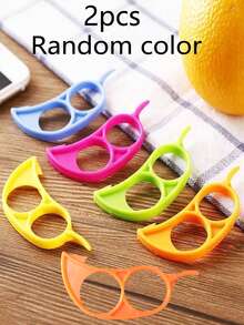 2pcs Plastic Orange Peeler Kitchen Tool - Multicolor - View 10