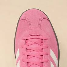 Adidas VL COURT CLASSIC “T字头”男士复古休闲运动鞋，运动鞋 - 西瓜粉 - 查看 6