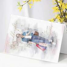 Carte d'anniversaire pour petite-fille - À ma charmante petite-fille - Artisanat spécial - Beau design artistique - Illustrations intérieures - Fabriqué au Royaume-Uni - Matériaux - A - Voir 7