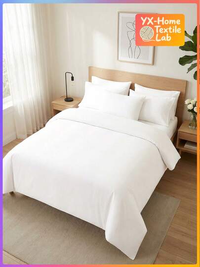 1 pieza Sábana ajustable de unicolor supersuave, ropa de cama, sábana de cama ligera, funda de colchón para cama, sábana ajustable de bolsillo profundo, suave y transpirable, para cama individual, matrimonial, queen, king. Adecuada para todas las estaciones, decoración de habitación