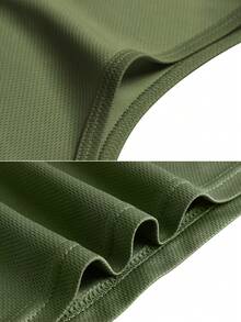 Áo tank top thể thao nam không tay đa năng, thiết kế tối giản, dễ mặc, chất liệu thoáng khí, phù hợp cho chạy bộ ngoài trời, tập gym trong nhà hoặc đi lại trong thành phố, đáp ứng nhiều nhu cầu phối đồ thể thao. - Màu xanh Ô liu - Xem 8