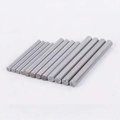 Plated Linear Shaft, Customizable Length, Bearing Steel Round Bar, Cylinder Plated Sleeve Shaft