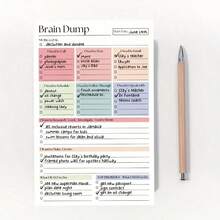 A Tear-Out To-Do List Notebook For Clearing Your Mind | A5 Daily Planning And Management Planner, High-Performance Planner, Minimalist Notebook And Planning Tool, With Date And Schedule Pages, Smooth Paper. - Square - View 4