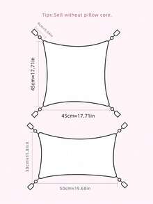 1pc/2pcs Black & White Striped Pillow Cover, Bohemian Jacquard Canvas Fabric With Tassels, Nordic Ins Daily Bedroom Living Room Sofa Decor, Outdoor Garden Patio Lounge Chair Cushion Cover, Seasonal Holiday Party Home Decor, 30*50cm 45*45cm (Without Insert) - Black and White Stripes - View 3