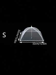 1 chiếc nắp đậy thức ăn dạng vòm có thể gập lại, chống bụi, chống ô nhiễm, chống ruồi và muỗi. - Nhiều màu - Xem 20
