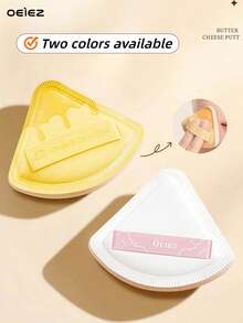 OEIEZ Esponja de Maquiagem Triangular Macia, Puff de Pó para Base, Uso Úmido e Seco, Adequada para Líquido, Creme, Base e Corretivo, Ferramenta de Maquiagem Diária Portátil para Mulheres e Meninas - Multicolorido - Visão 11