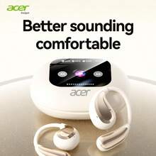 Acer 宏碁 OHR549 挂机式无线蓝牙耳机，全新触控充电盒，20 小时待机，零漏音通话降噪，5.4 芯片稳定低功耗，兼容笔记本电脑和手机 - 查看 2