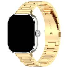 Adjustable Stainless Steel Watch Band, Compatible With Watch 6/5/4, Mi Band 9 Pro/8 Pro, Luxury Metal Strap, Unisex Smart Watch Accessory, Ideal Gift - Multicolor - View 13