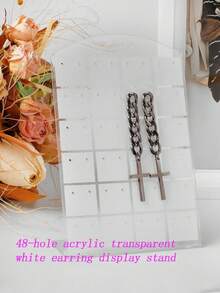 1/6pcs Necklace Jewelry Display Stand, Suitable For Necklaces, Pendants, Store/Booth Display, Great For Sunny Days, Travel, Back To School Season, Jewelry Storage Box, Jewelry Display Rack, Home Decor - Multicolor - View 9