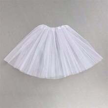 1pc Women Adult Fluffy 3-Layer Tulle Skirt With, Retro 80s Run Party Ballet Costume, Girls Puffy Tutu Skirt Spring Summer Autumn Winter - 40cm Skirt Length - View 5