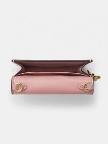 Coach Women's Small Chain Crossbody Bag, Mini Handbag Shoulder Bag - Pink - View 3