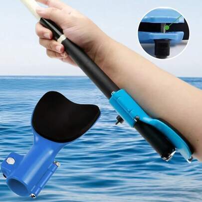 Non-Slip Fishing Rod Holder Arm Support With Comfortable Pad Elbow Rest