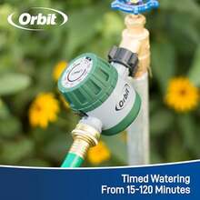 62034 Mechanical Water Timer For Lawn And Garden Watering - Colors May Vary - View 3