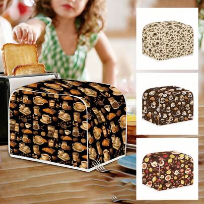 1 Chiếc cốc cà phê hình bánh sừng bò, nắp đậy chống bụi nhiều màu sắc, nắp bảo vệ người lái, chống bụi và chống thấm nước, vật trang trí đẹp mắt.