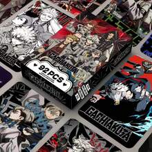 92张深渊之怒动漫收藏卡，双面高清印刷Lomo卡，附赠贴纸和贺卡，卡通粉丝周边礼品 - 彩色 - 查看 14