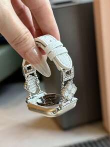 优雅奢华高品质真皮表带，兼容 Ultra/SE 2/SE 1/Series 11/10/9/8/7/6/5/4/3/2/1，尺寸：38/40/41/42/44/45/46/49 毫米 - 38/40/41mm(s10)42mm - 查看 11